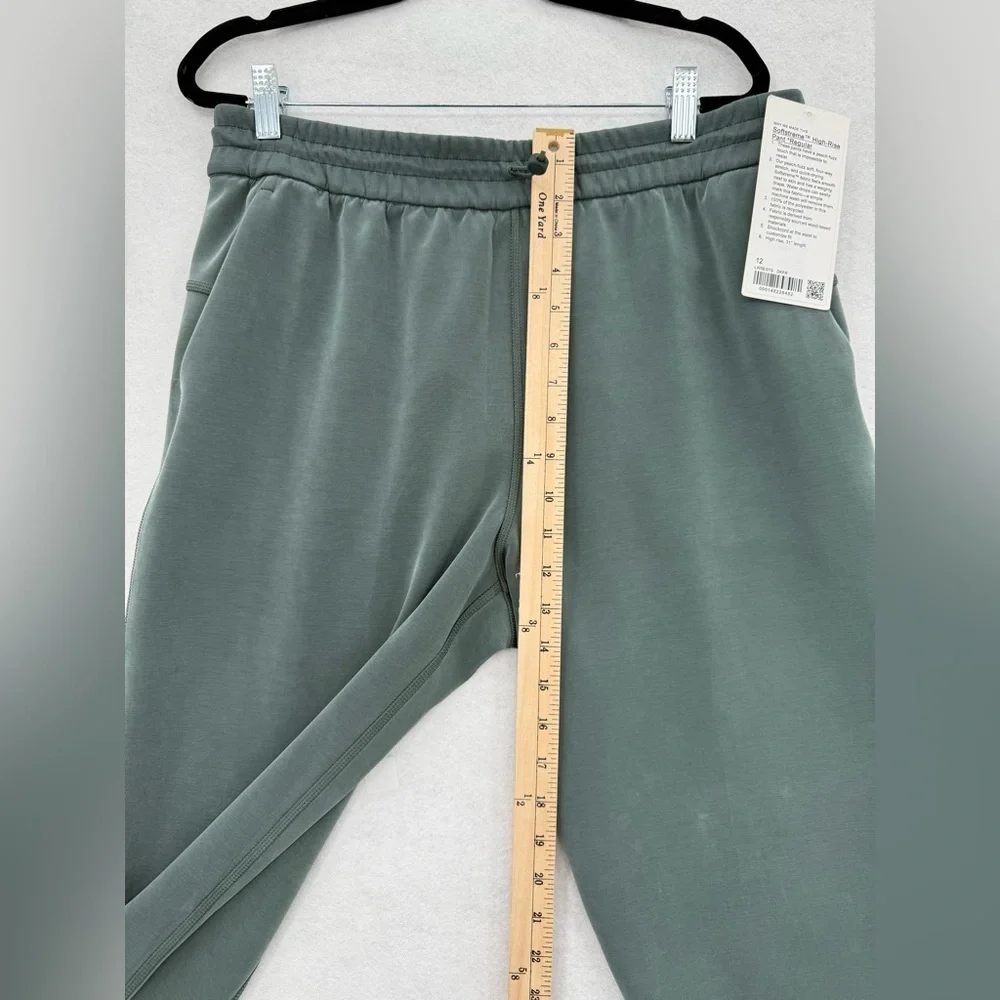 NWT Lululemon Softstreme High-Rise Pant‎ *Full Length Dark Forest Size 14